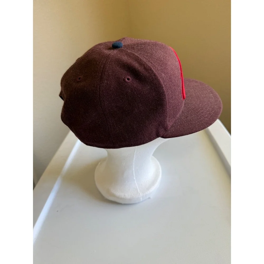 New Era 9FIFTY Cleveland Cavaliers NBA Snapback Hat Wine Red Blue One Size
